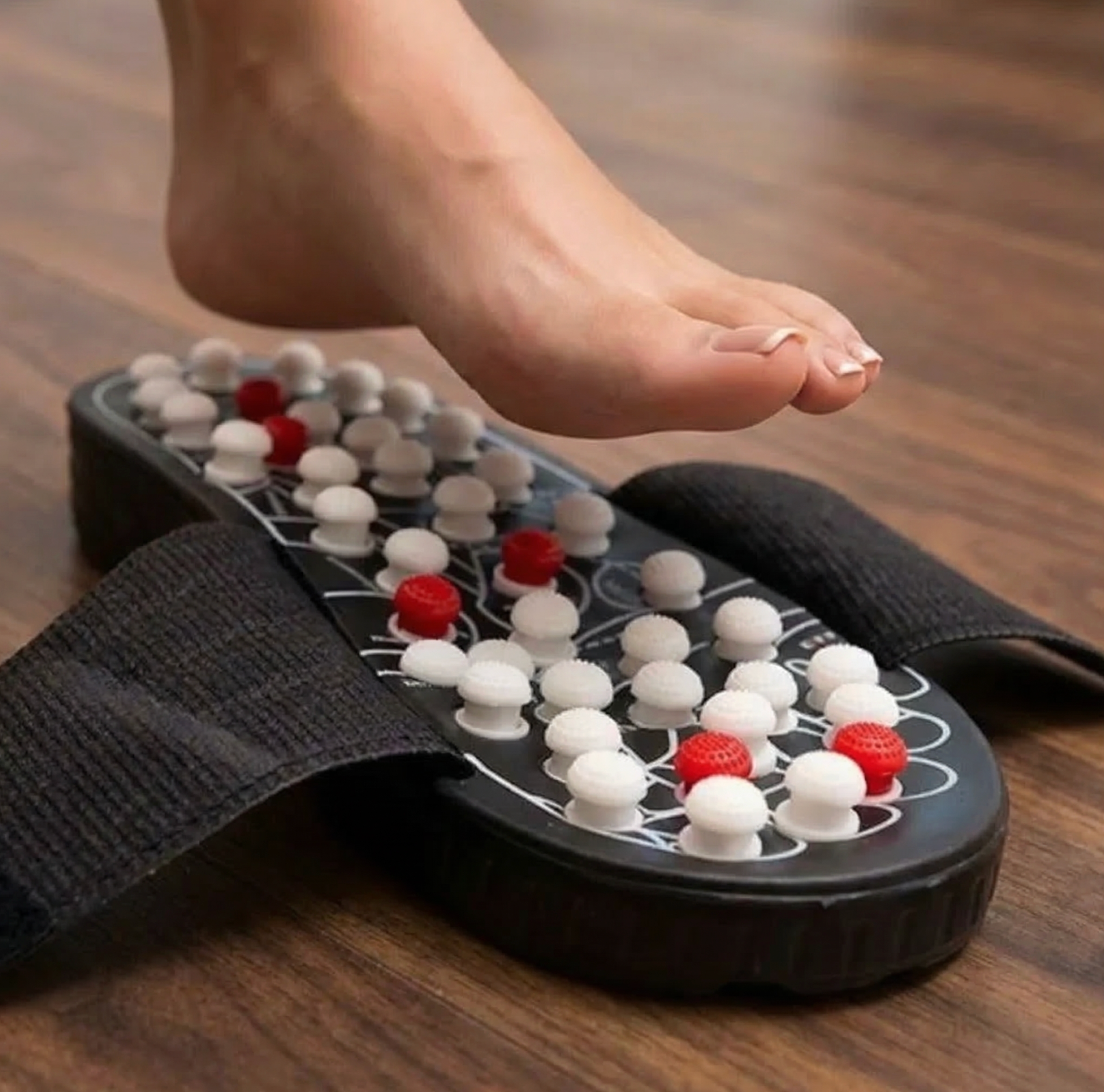Acupressure Magnetic Therapy Accu Slippers